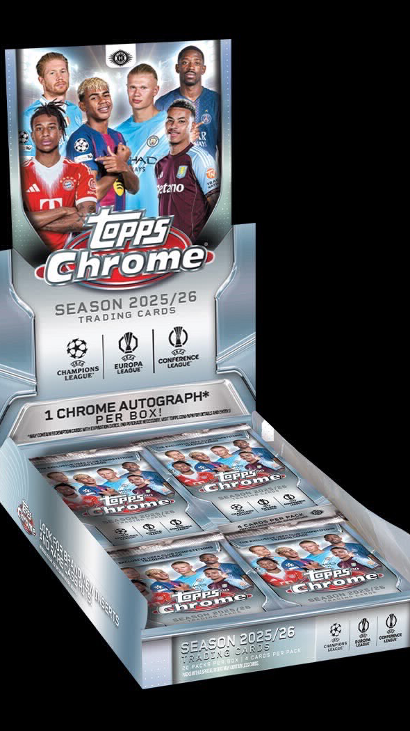 Break Hobby Box Chrome UEFA