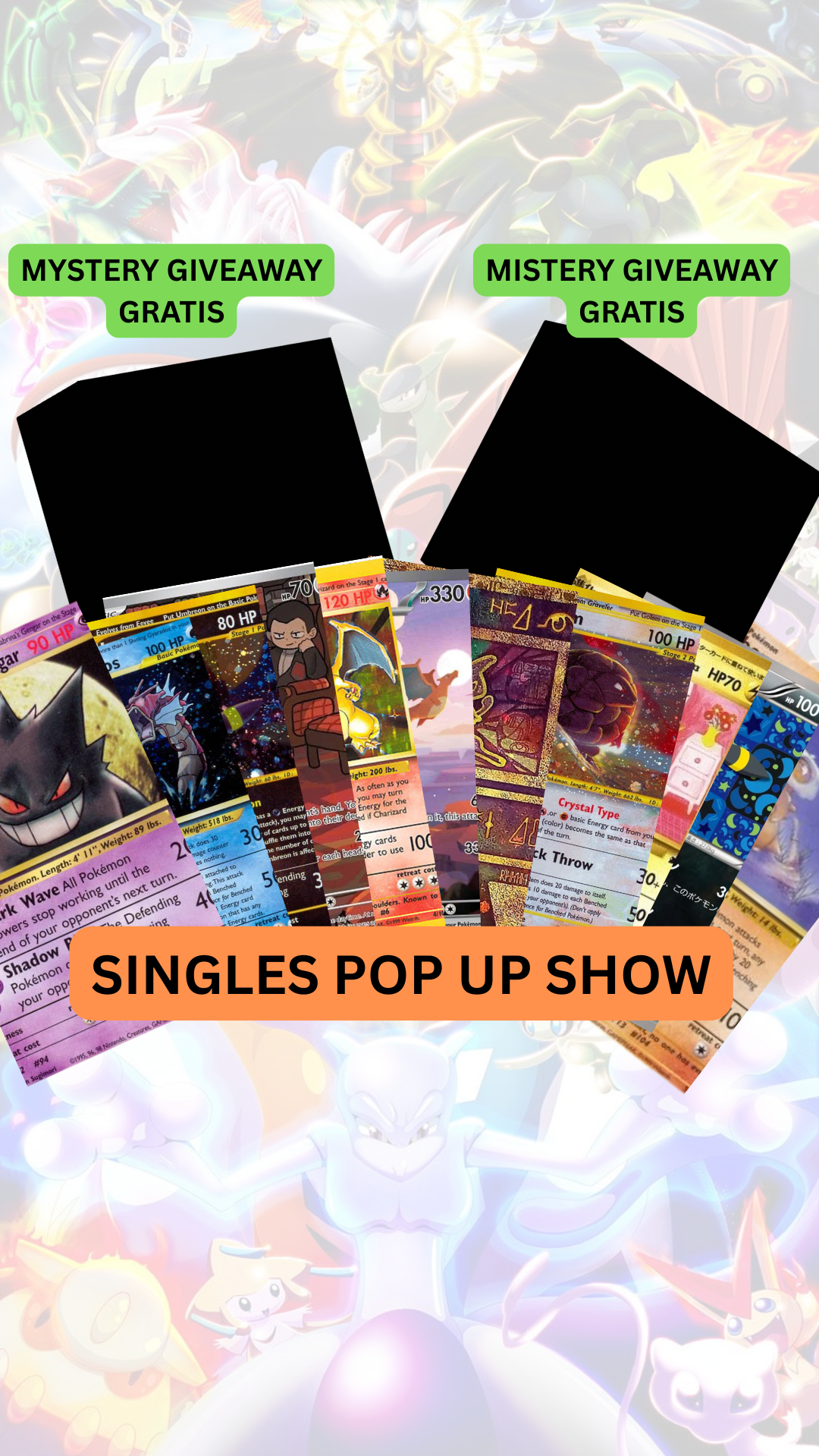 🚨SINGLES POP UP $20🚨MISTERY GIVEAWAY GRATIS🚨