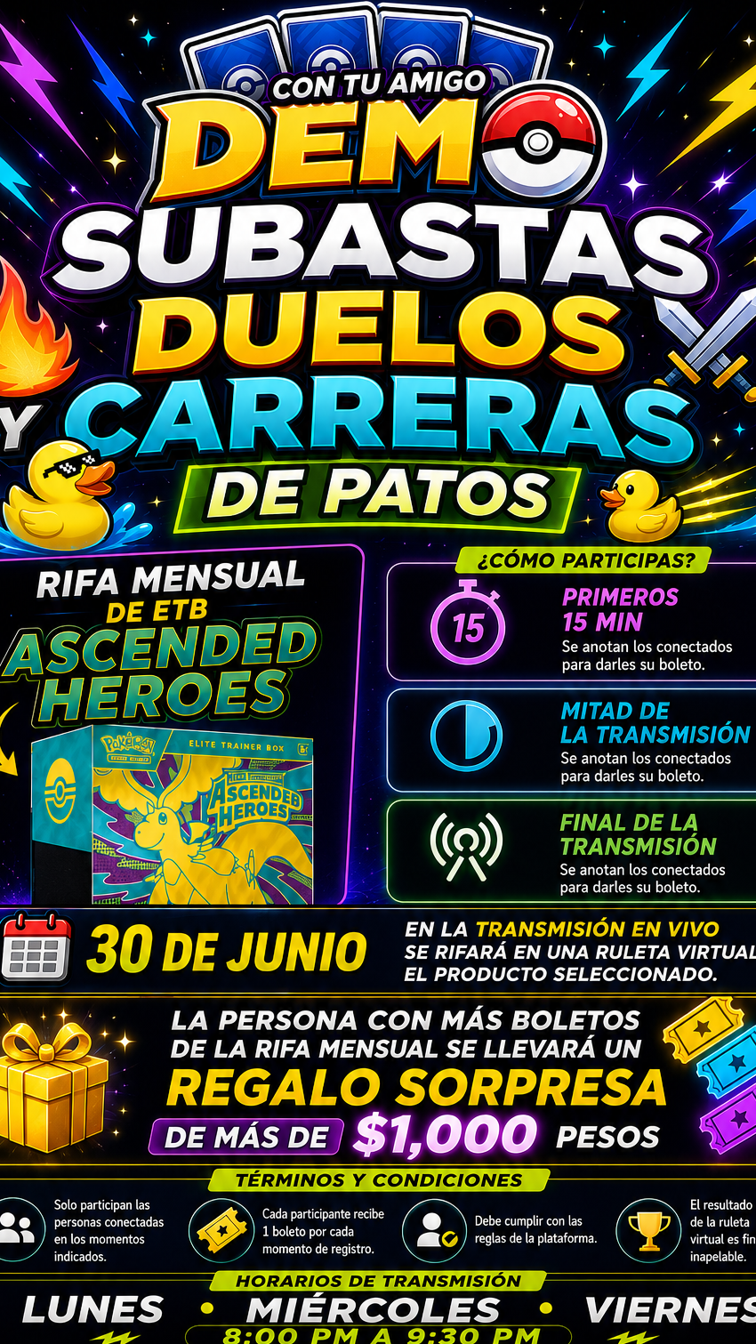 subastas y premios gratis