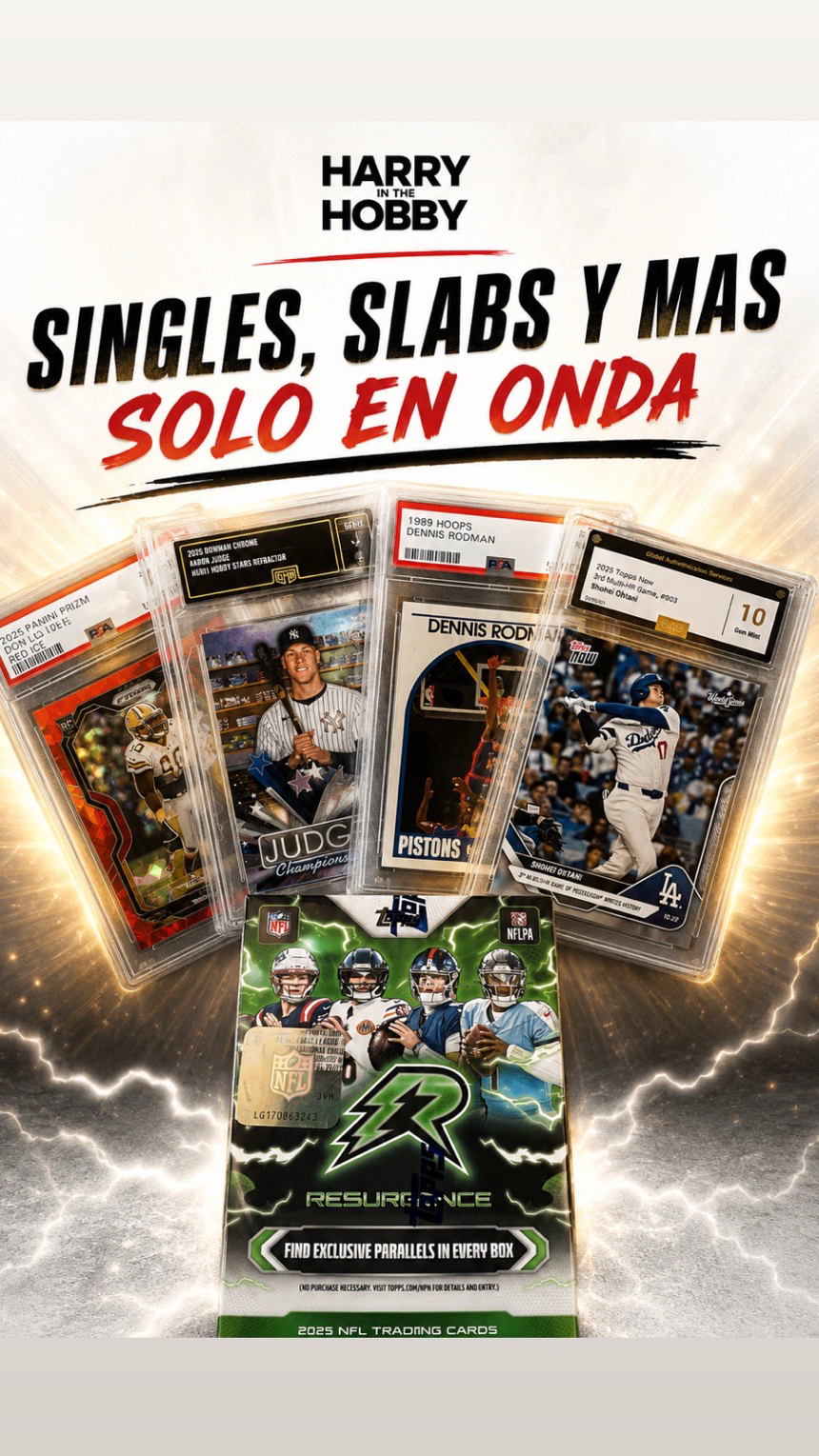 🔥SINGLES, SLABS Y CAJAS🔥