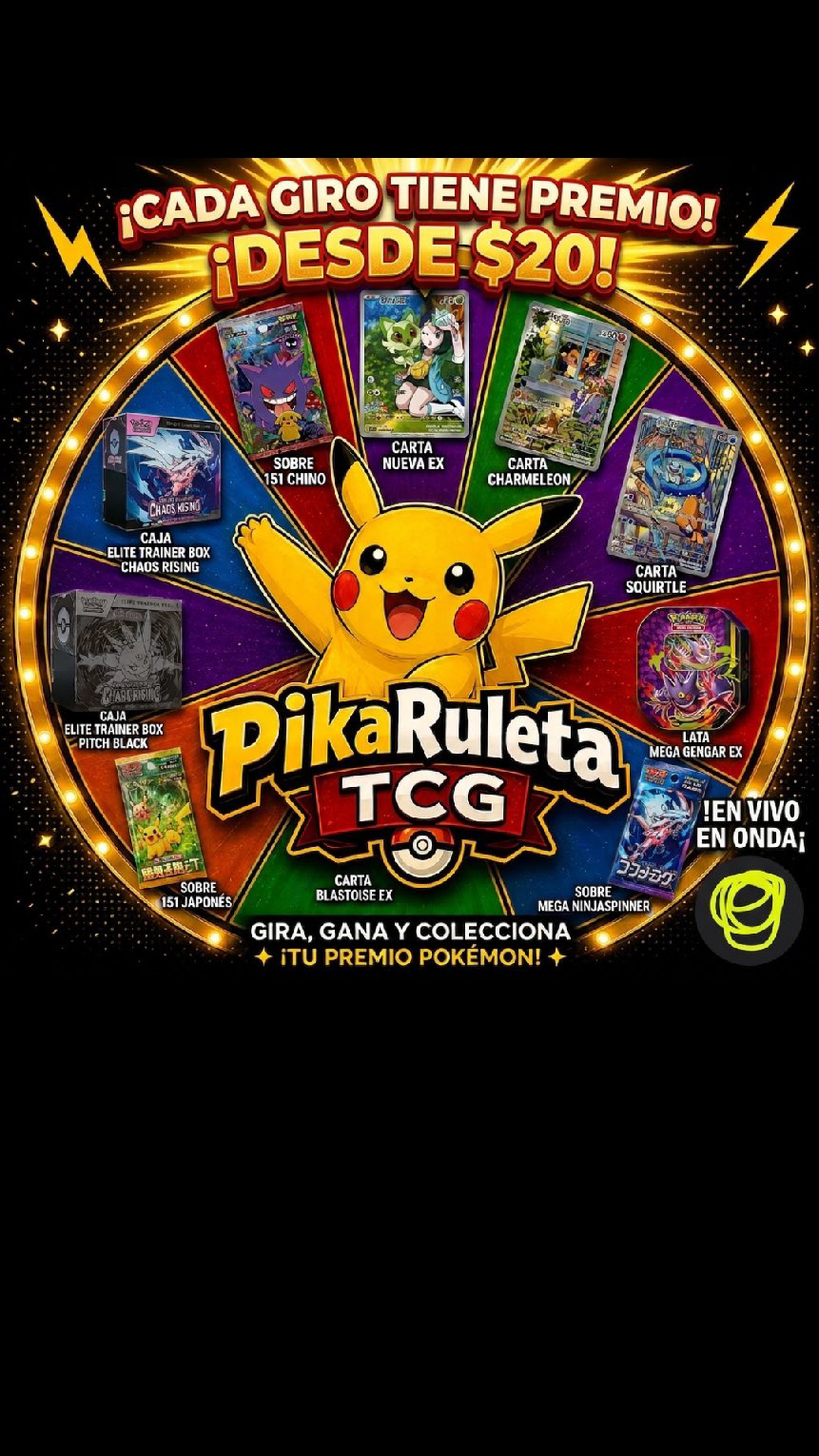 ¡Ruleta Mágica! Desde $20 pesos
