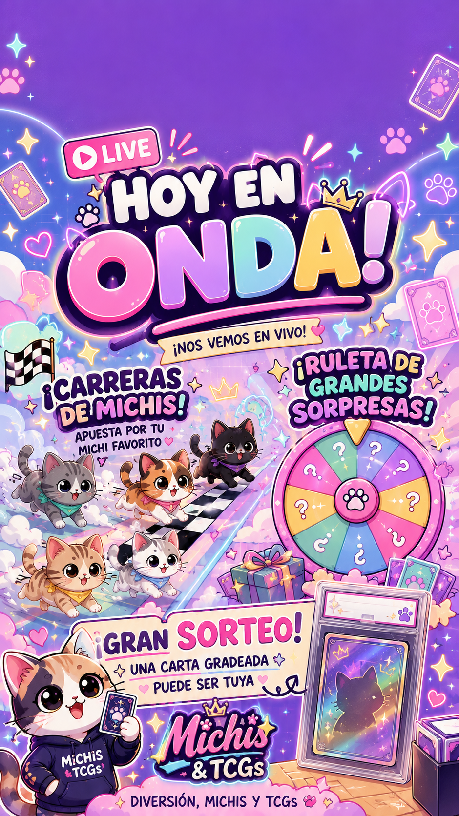 ¡Carreras de Michis!