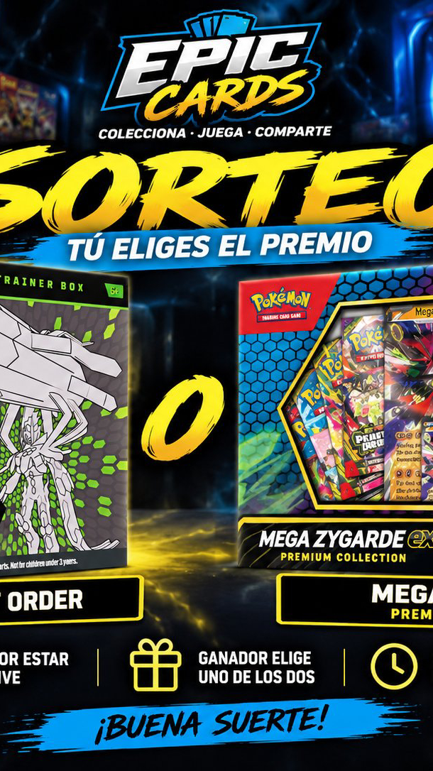 SORTEO EPIC NIGHT - TÚ ELIGES
