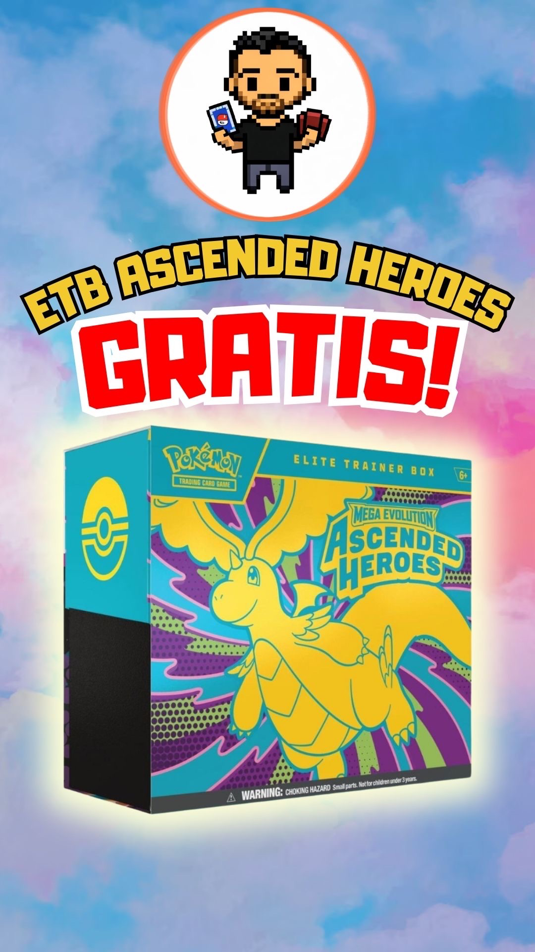 💎ETB ASCENDED HEROES GRATIS 💎 🦆LA MEJOR CARRERA DE PATOS 🦆