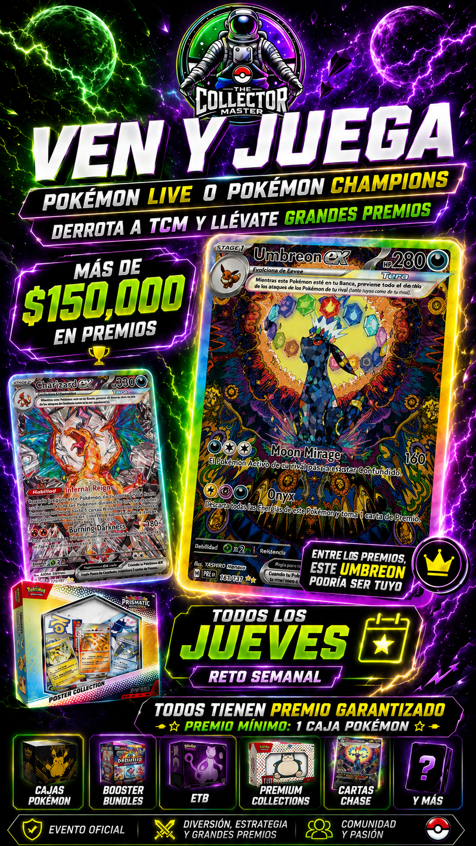 VEN Y RÉTAME EN POKEMON CHAMPIONS o TCG live 
