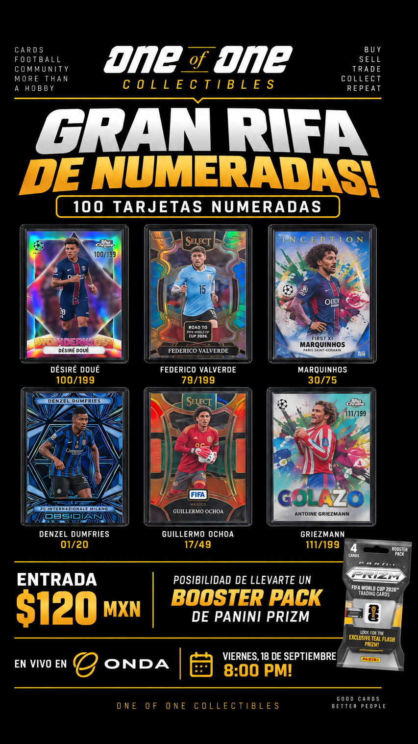 GRAN RIFA DE NUMERADAS