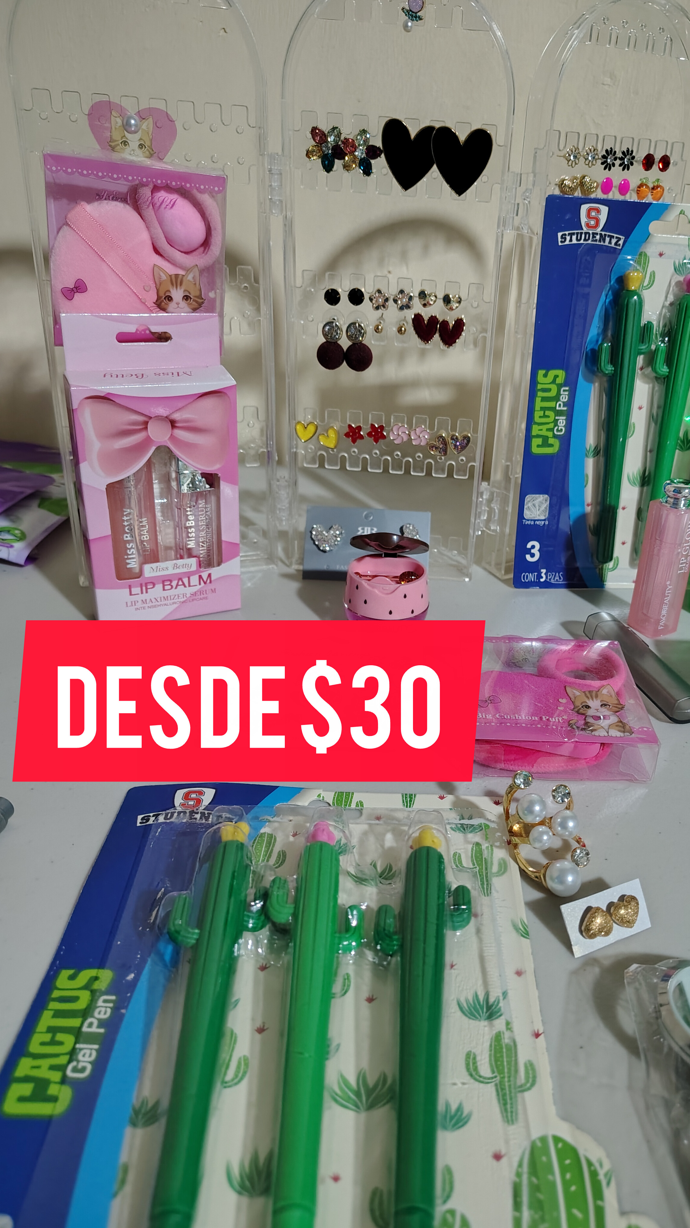 ACCESORIOS DESDE $30