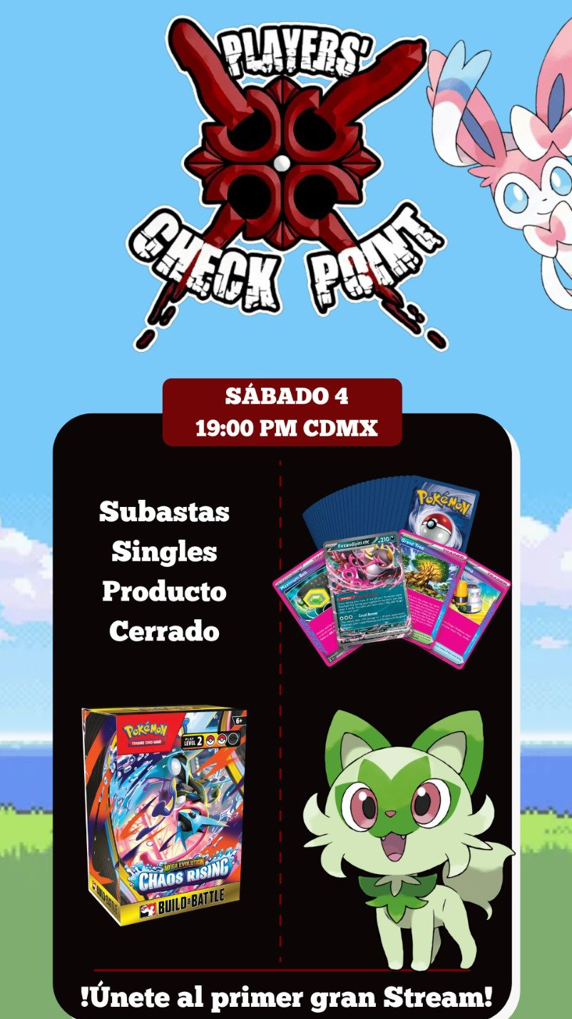 PRIMER GRAN STREAM DE PLAYERS CHECKPOINT