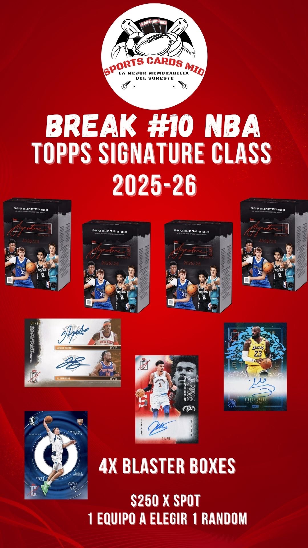 Break Topps Signature 🏀