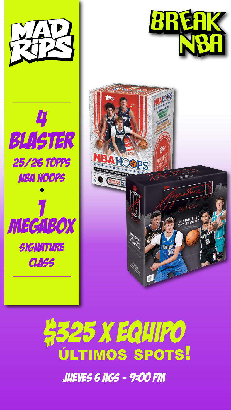 Regresamos con break NBA Hoops + Signature Class