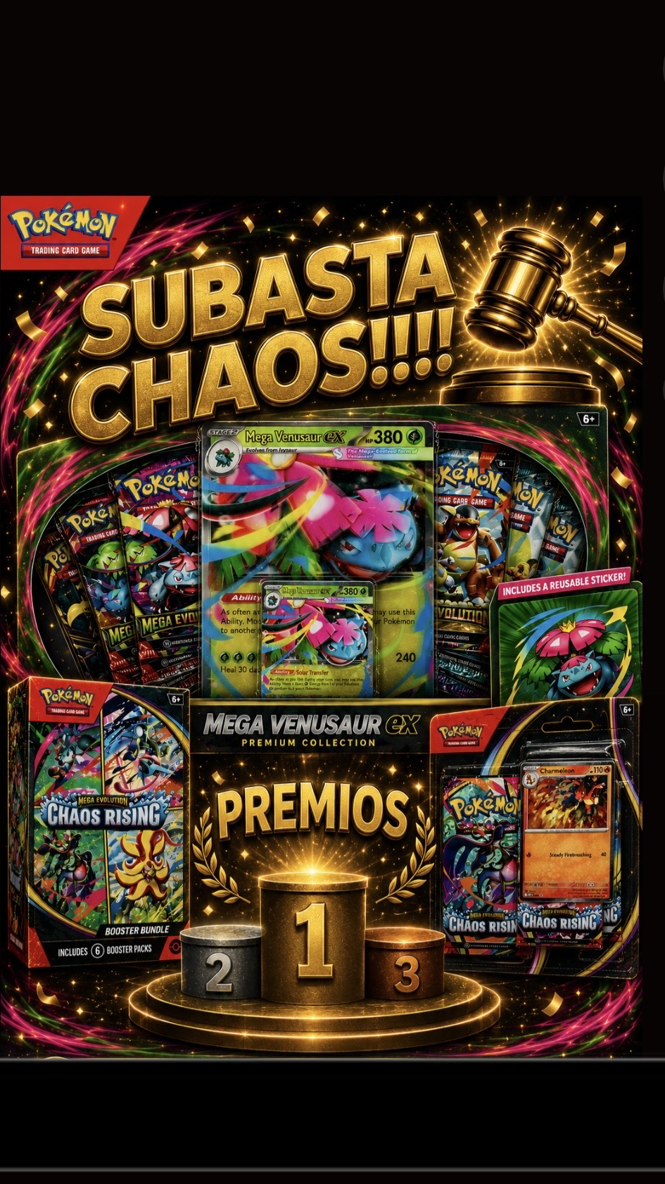 Subasta y premios!! 