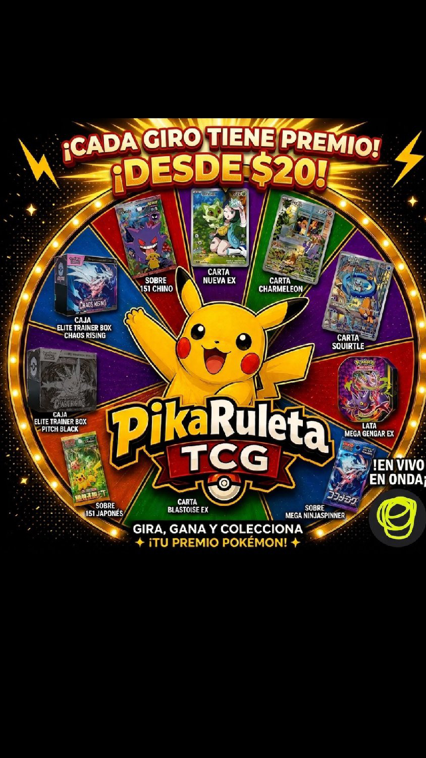 Ruleta Pokémon TCG