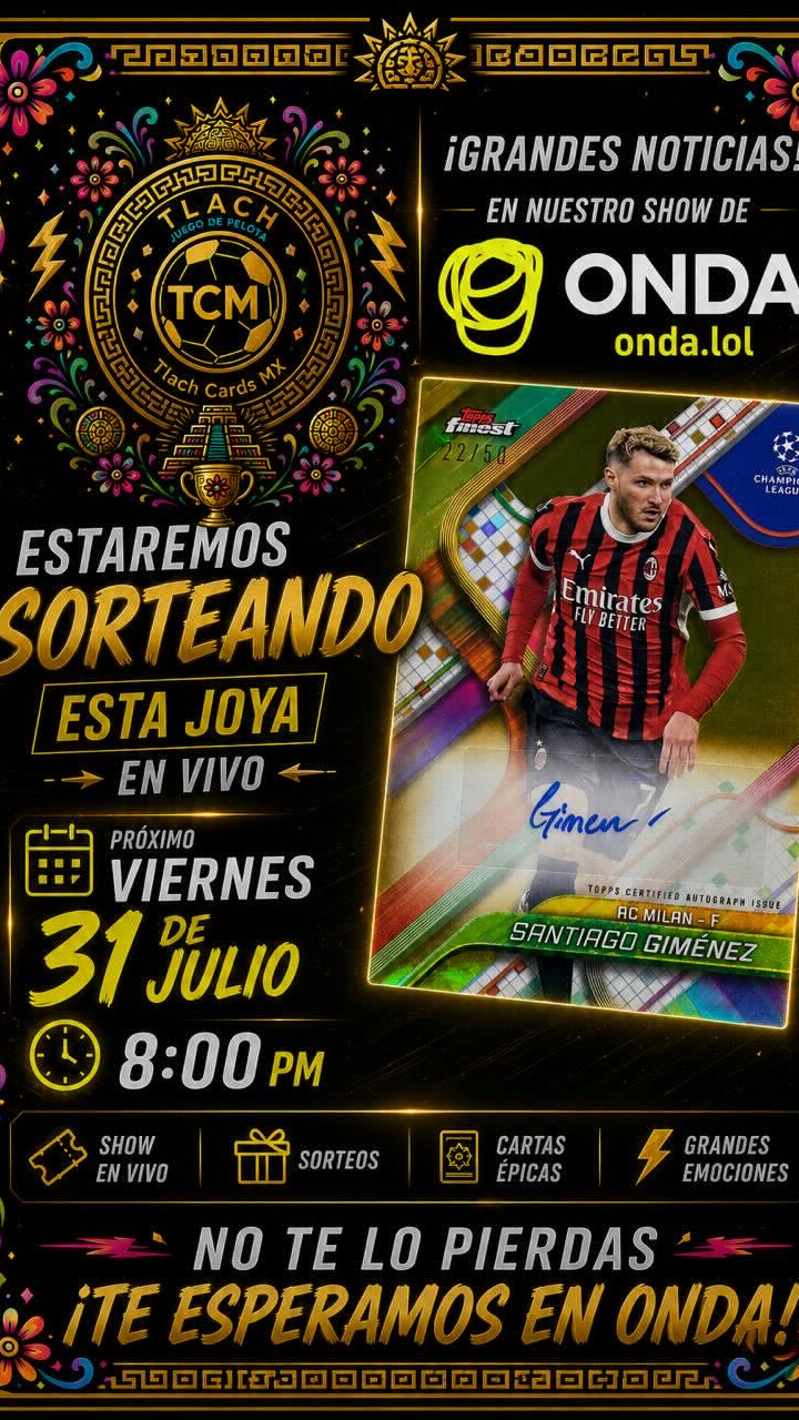 Soccer Collectors Night | Subastas desde $20 MXN