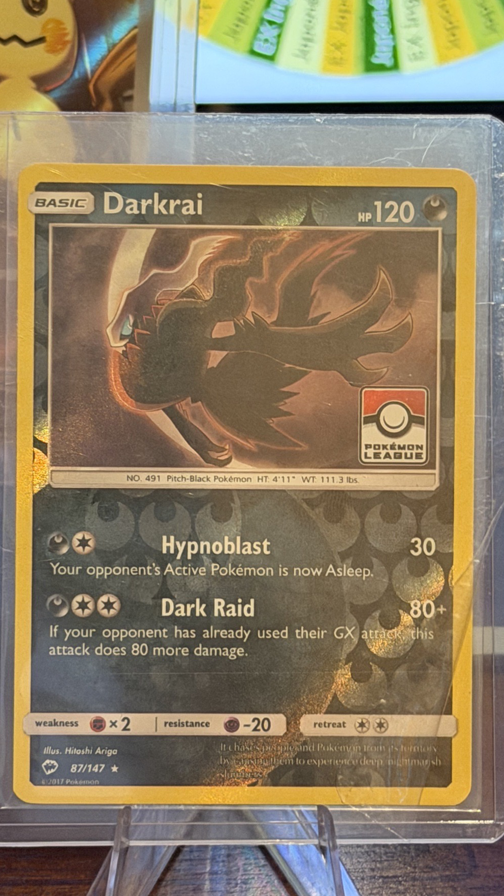 Mystery Packs + Darkrai Pokémon League