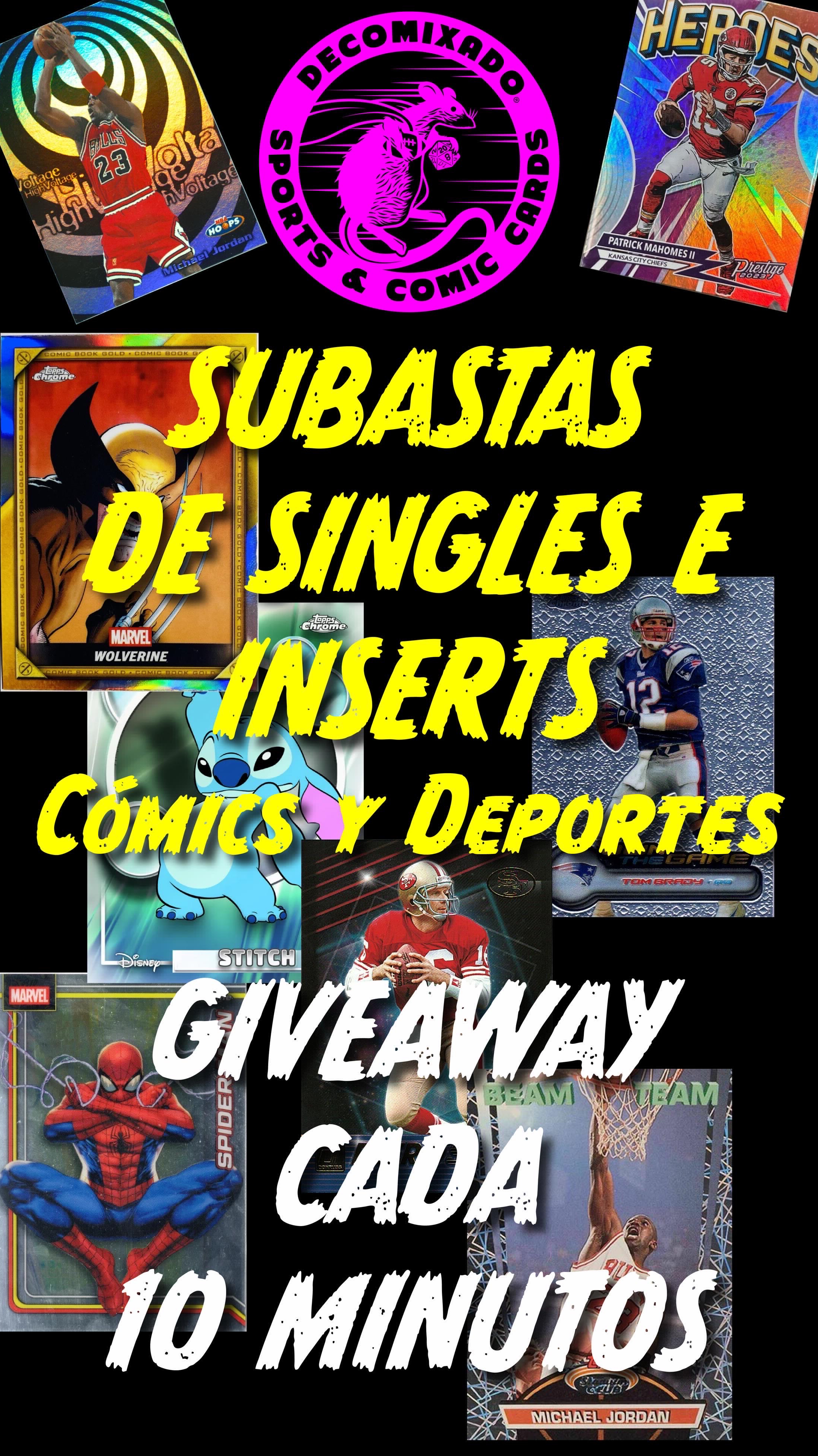 Giveaway Card cada 10 min