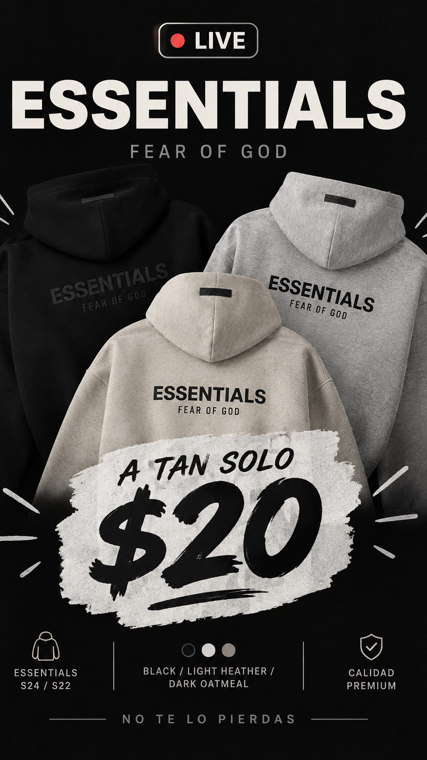 Essential y mas a solo $20