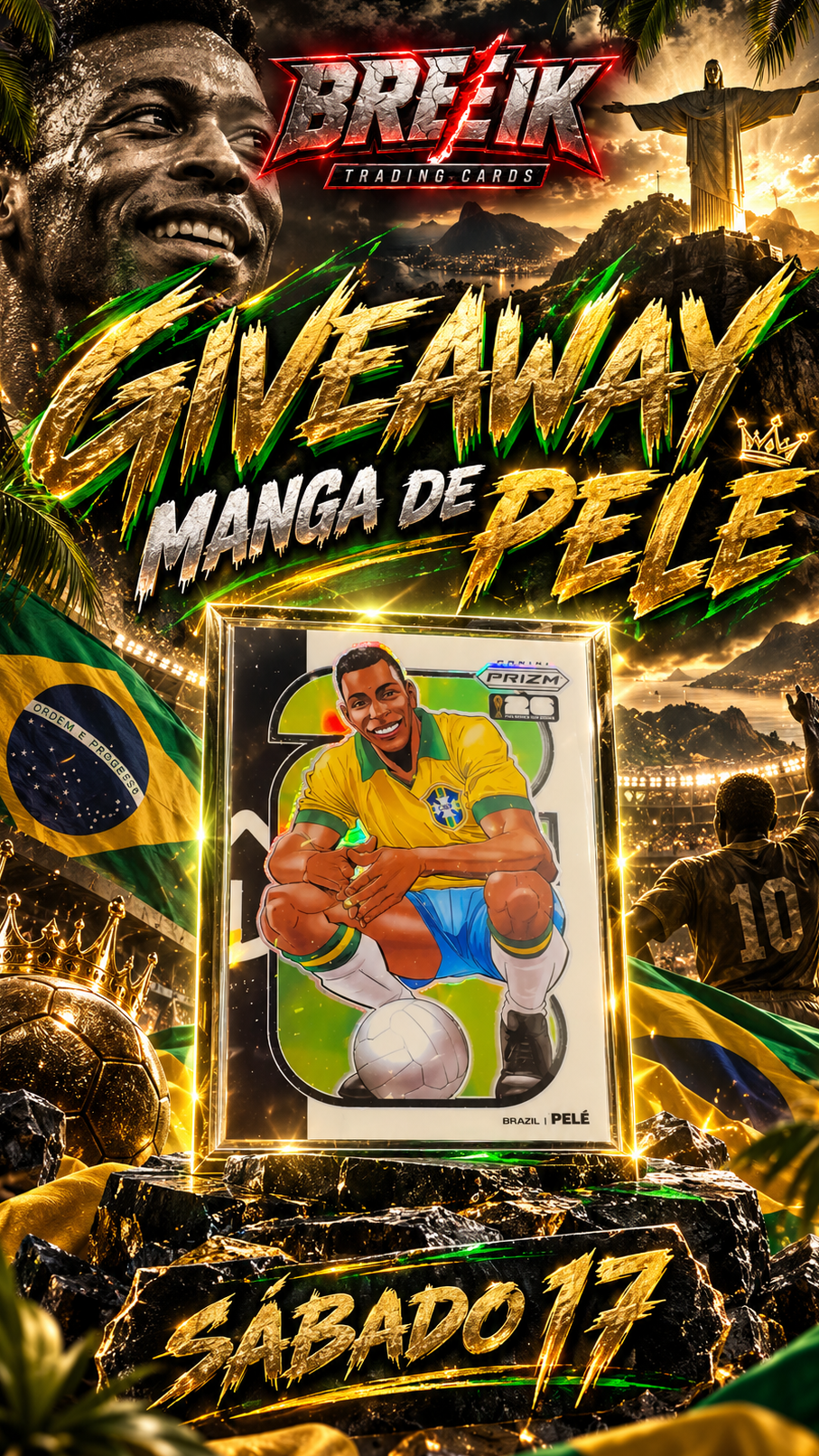 BREAKS⚽️⚾️🔥MANGA DE PELÉ GRATIS👑