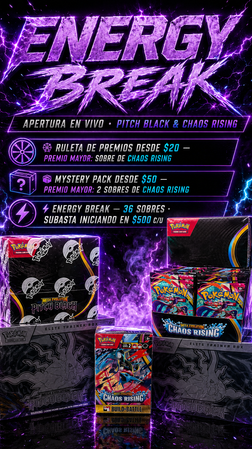 Ruleta desde $20 - Energy Break desde $500