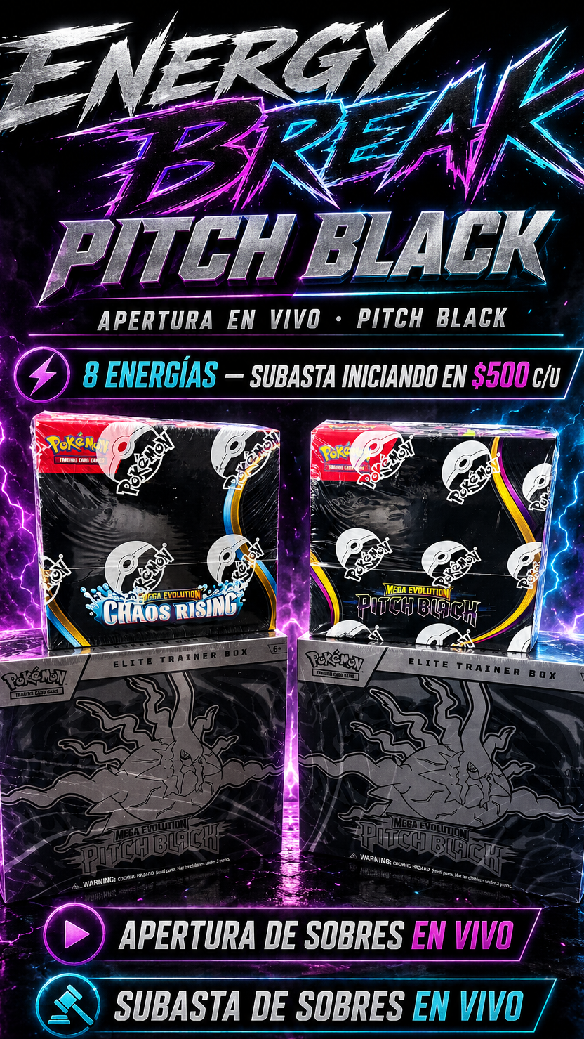 Energy Break Pitch Black