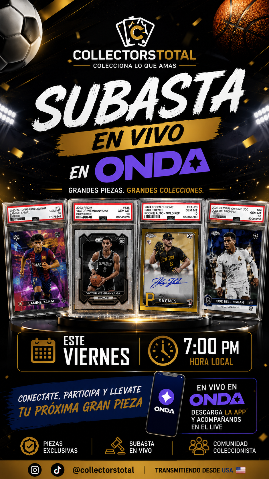 tarjetas deportivas 
