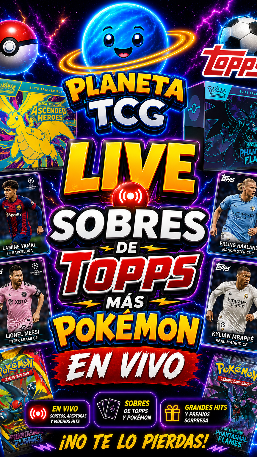 Sobresitos Topps y Pokemon 