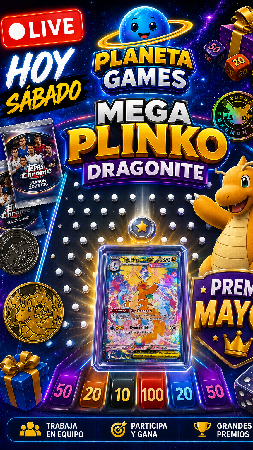 Plinko!! Ven a divertirte - Exclusivo de Planeta TCG