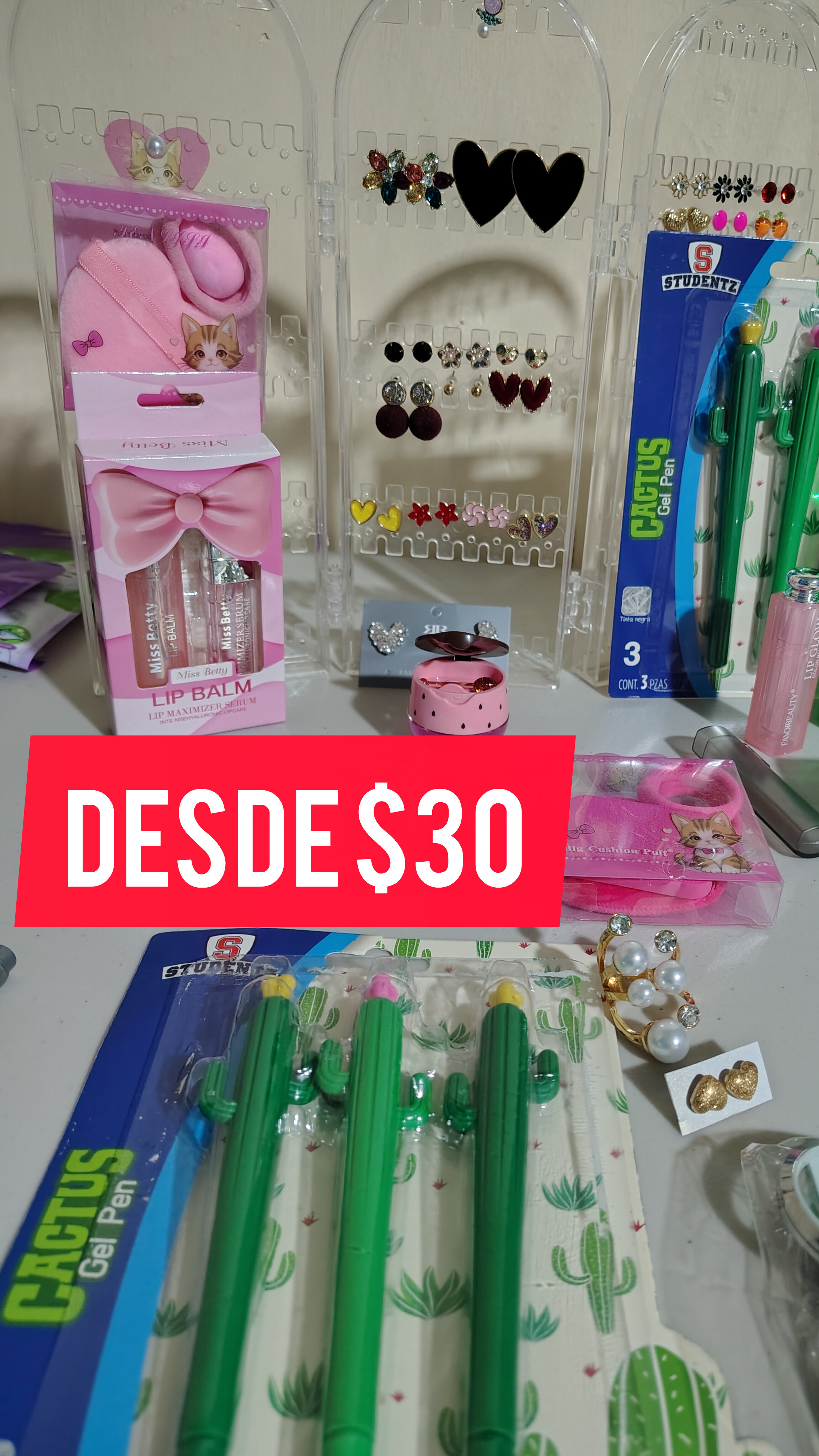 ACCESORIOS DESDE $30