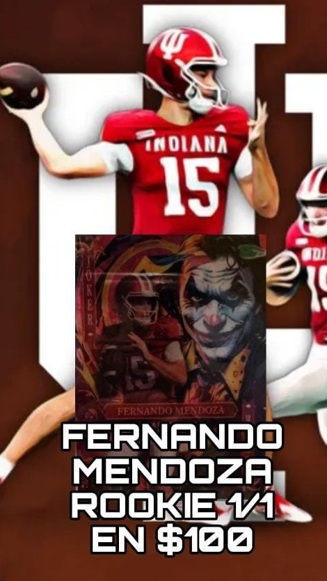 FERNANDO MENDOZA 1/1 EN $100