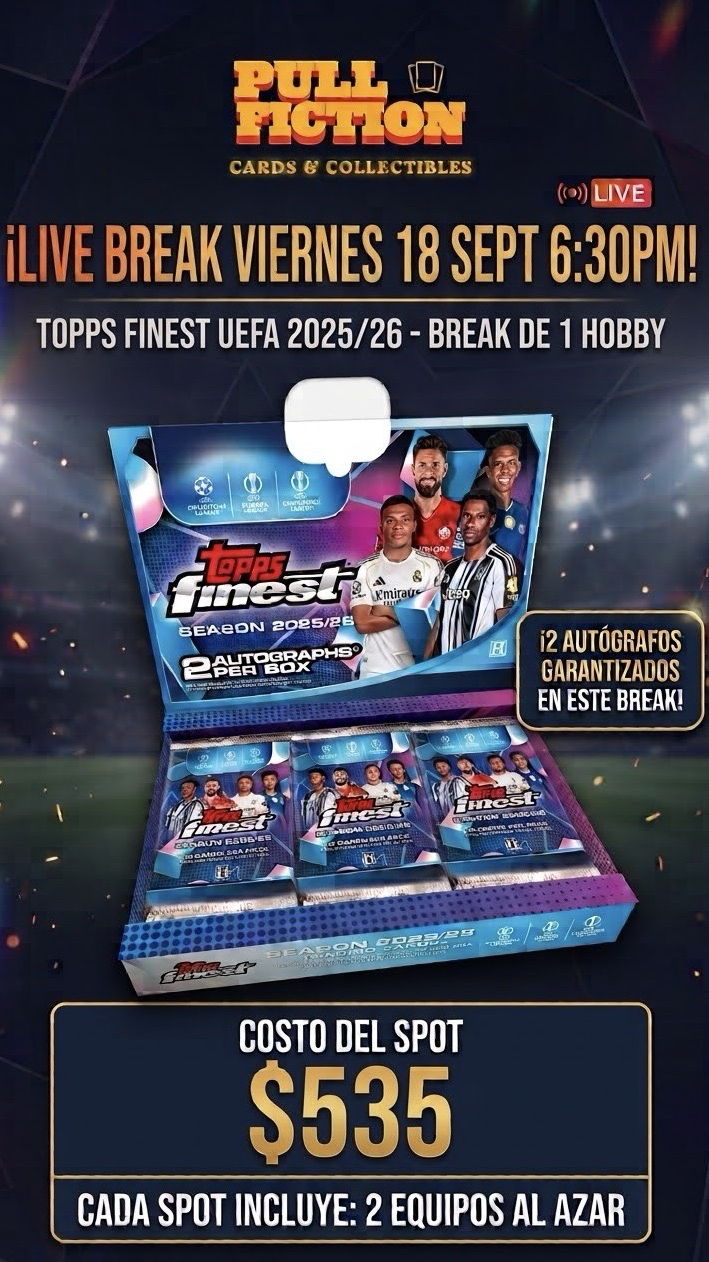 BREAK FINEST $535 spot (2 equipos)