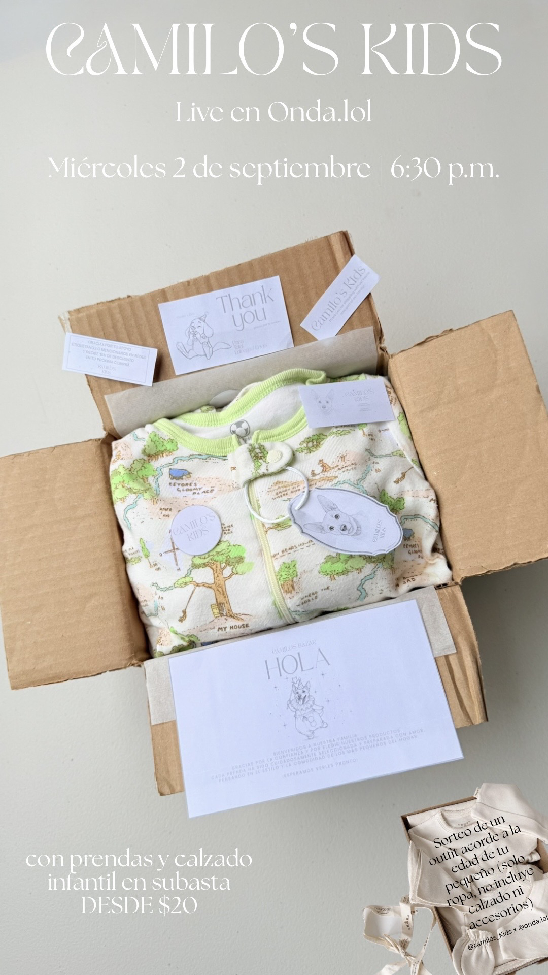 Ropa y calzado infantil (bebés y niños)