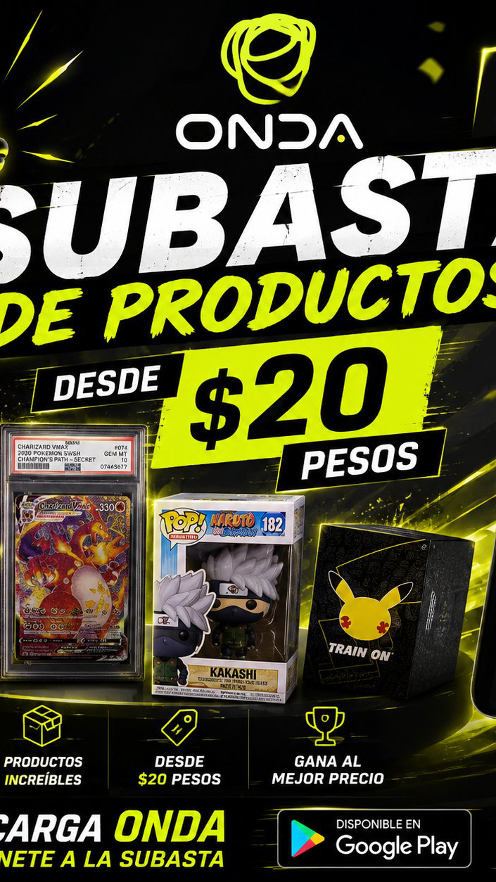 20 pesos por producto 