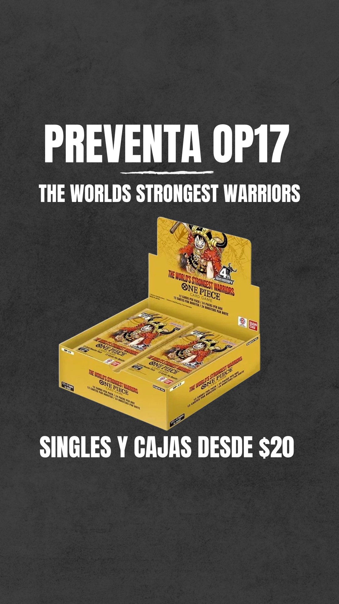PREVENTA OP17 