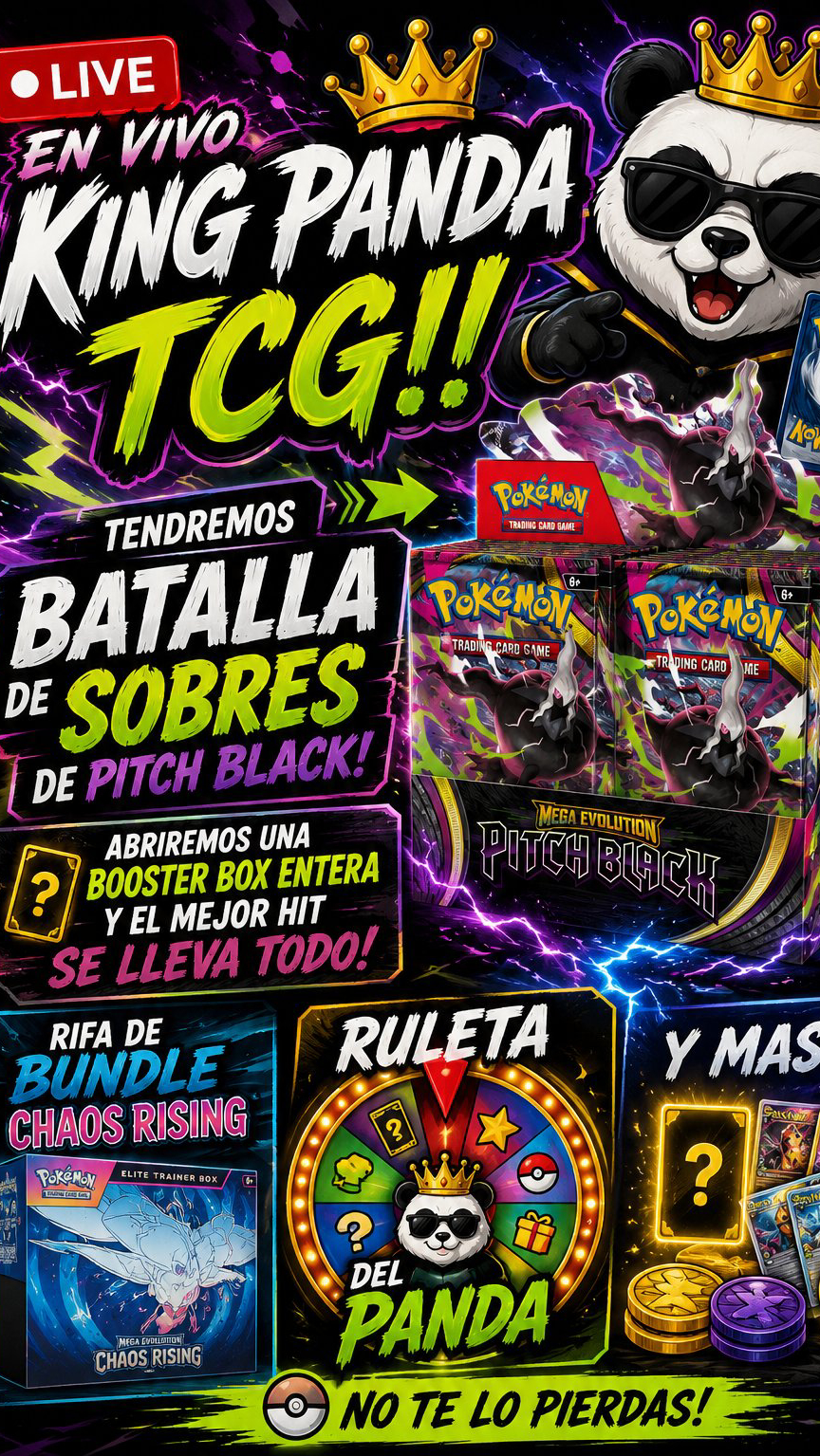 Batalla de Sobres Pitch Black! Ruleta del Panda!!