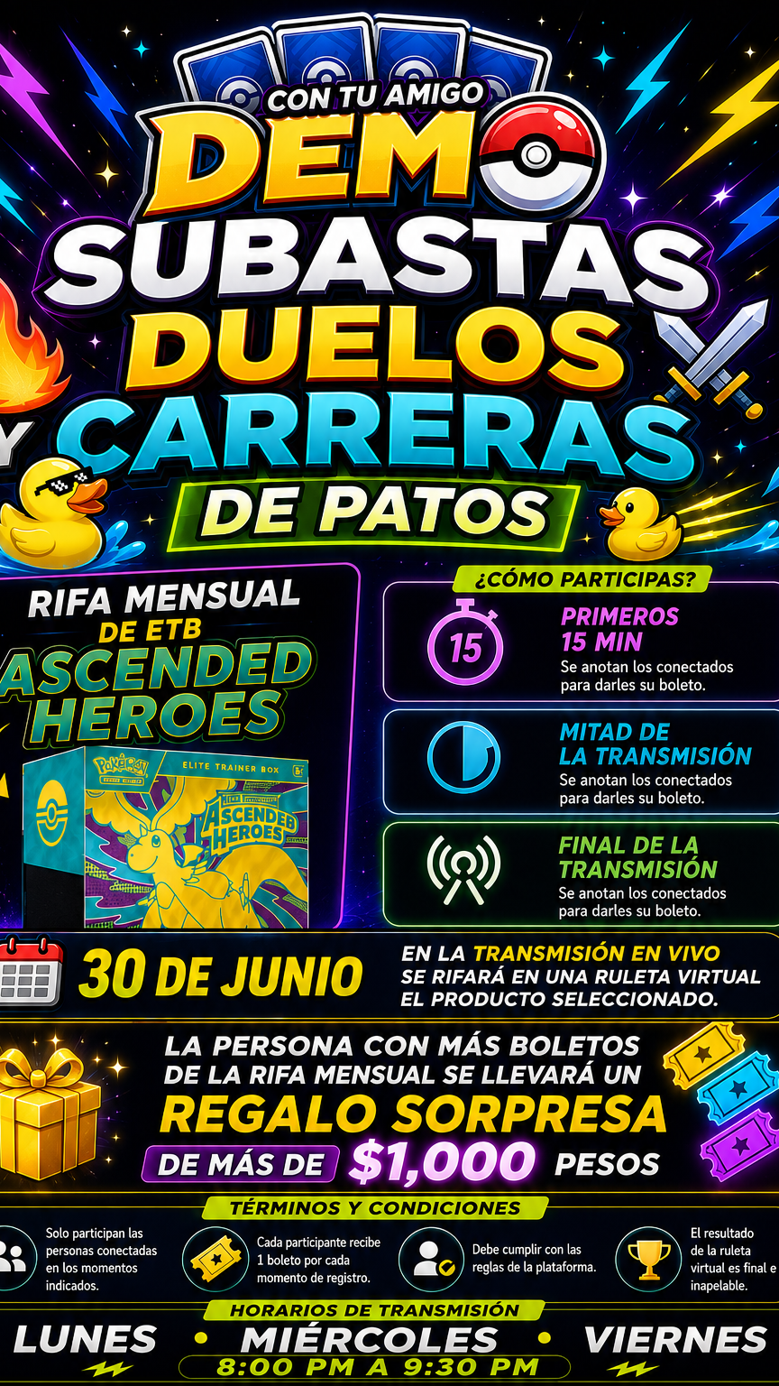 DUELITOS, REGALOS Y DIVERSIÓN CON SU AMIGO DEMO