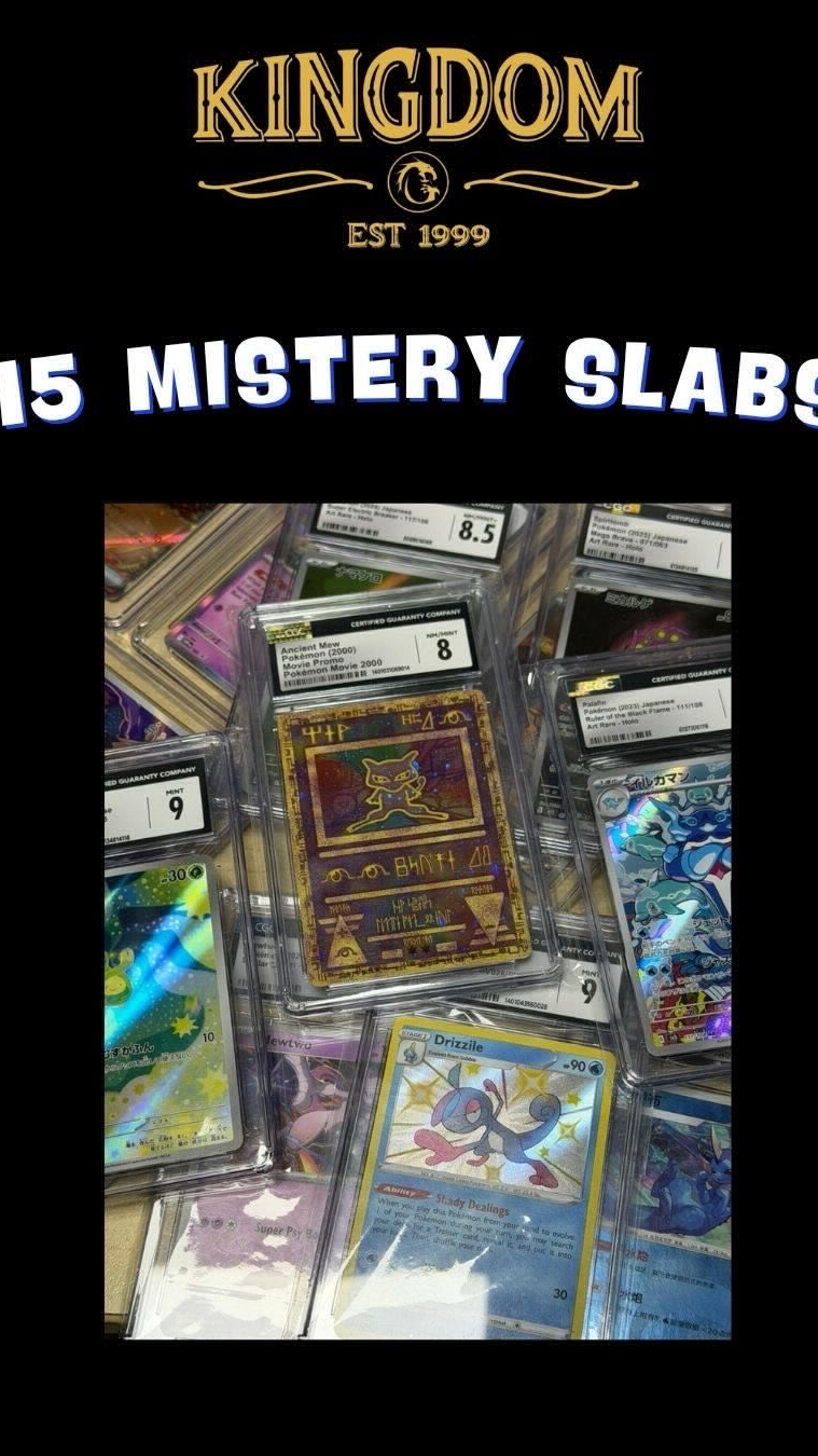 Ancient Mew 15 mistery slabs $550