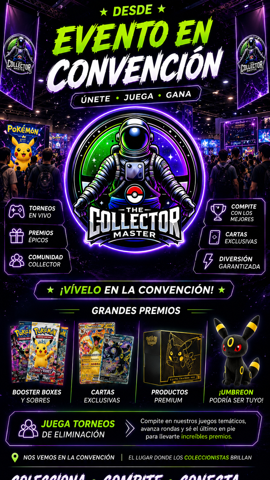 Desde   Card show.