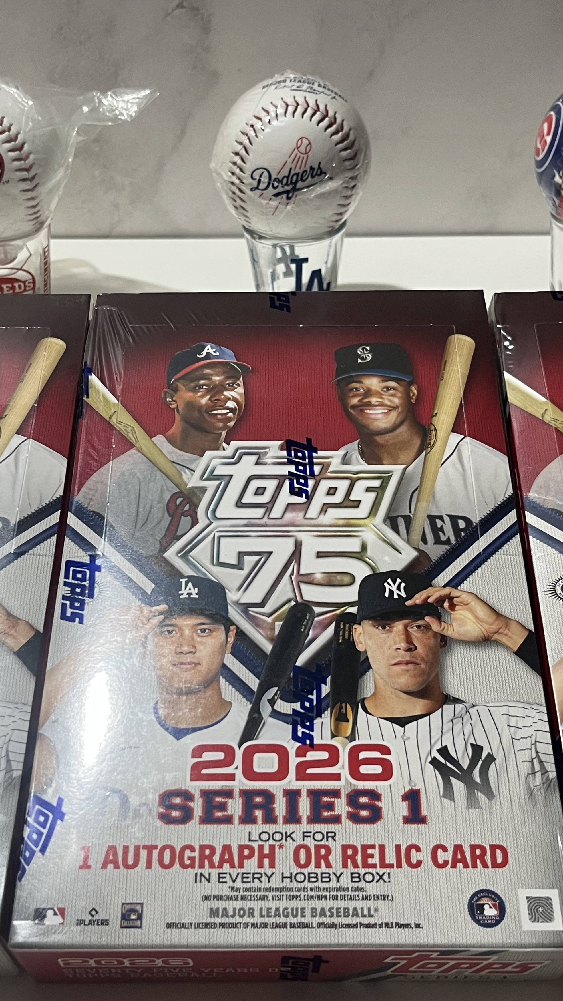 Break MLB Topps - 3 Hobby Boxes