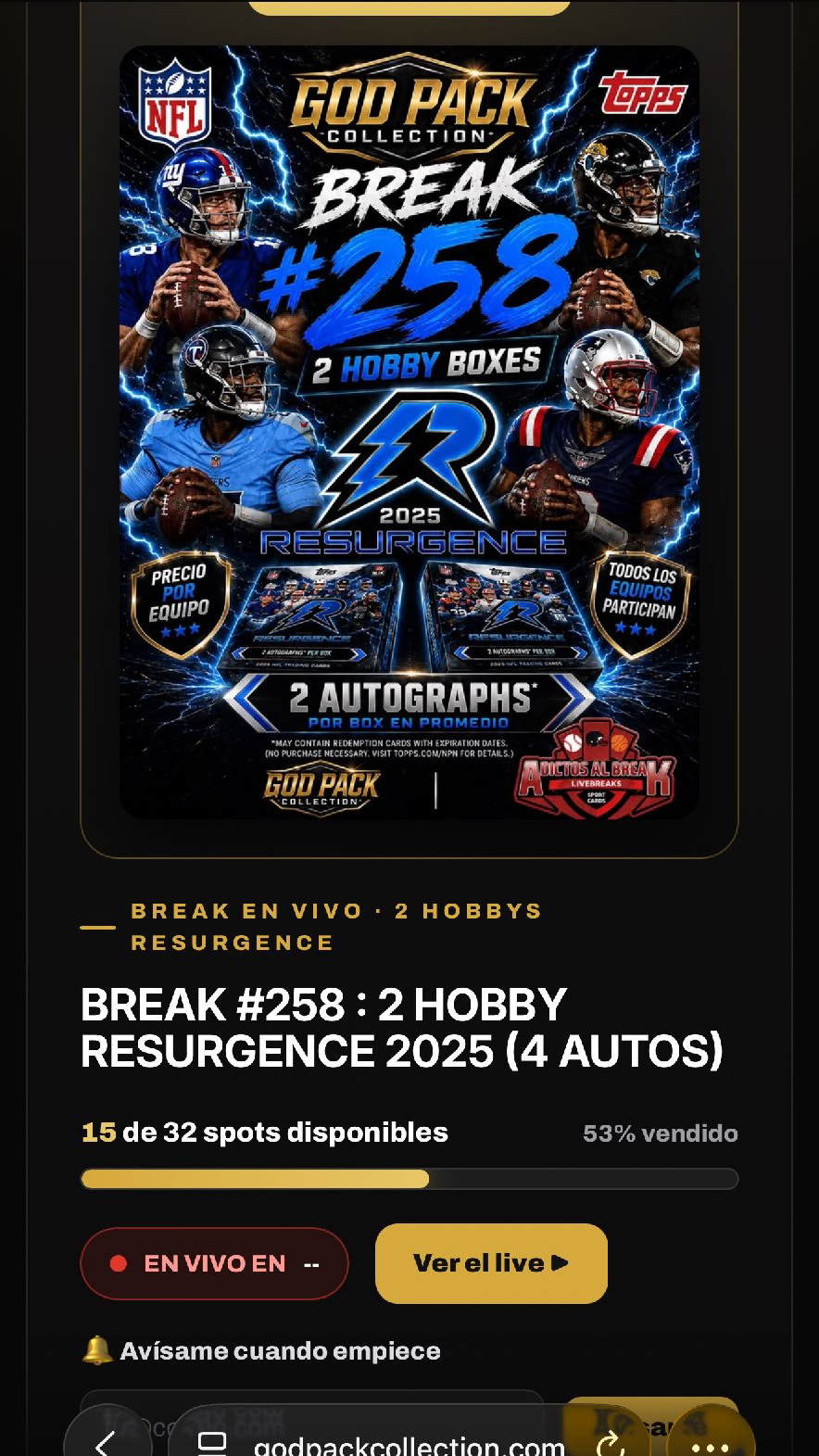 BREAK #258