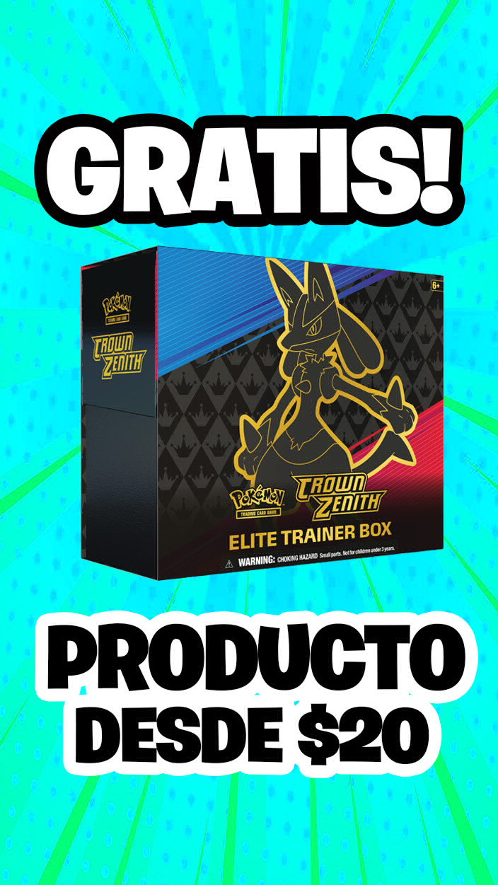 ETB Crown Zenith GRATIS + Ascended desde $20 