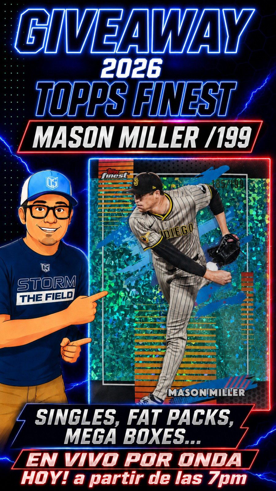 Mason Miller /99 Give Away!