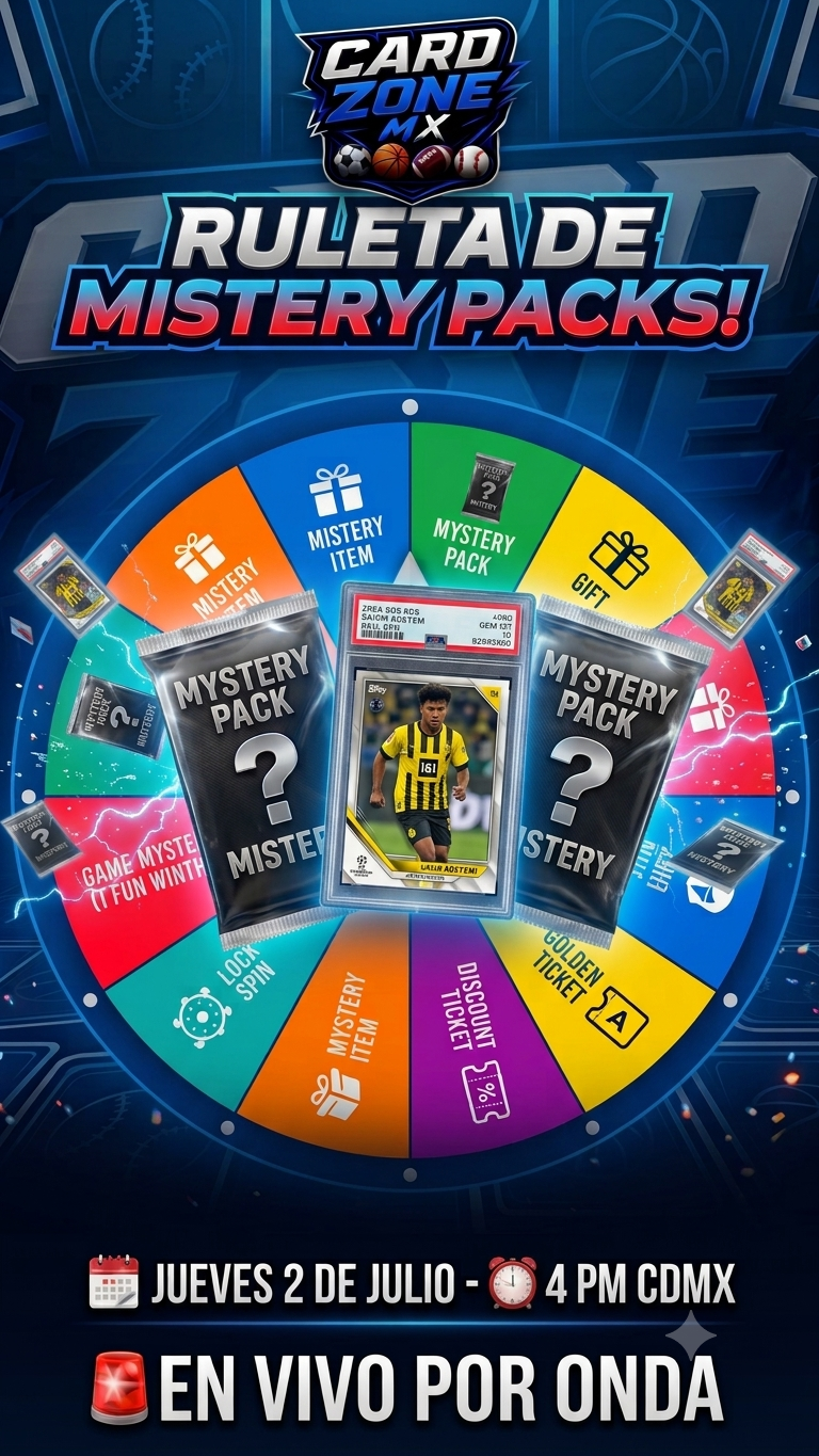 Ruleta de mistery packs!!