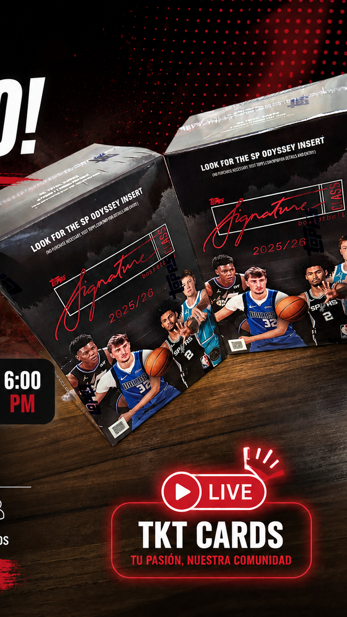 Signature NBA y Singles desde 20