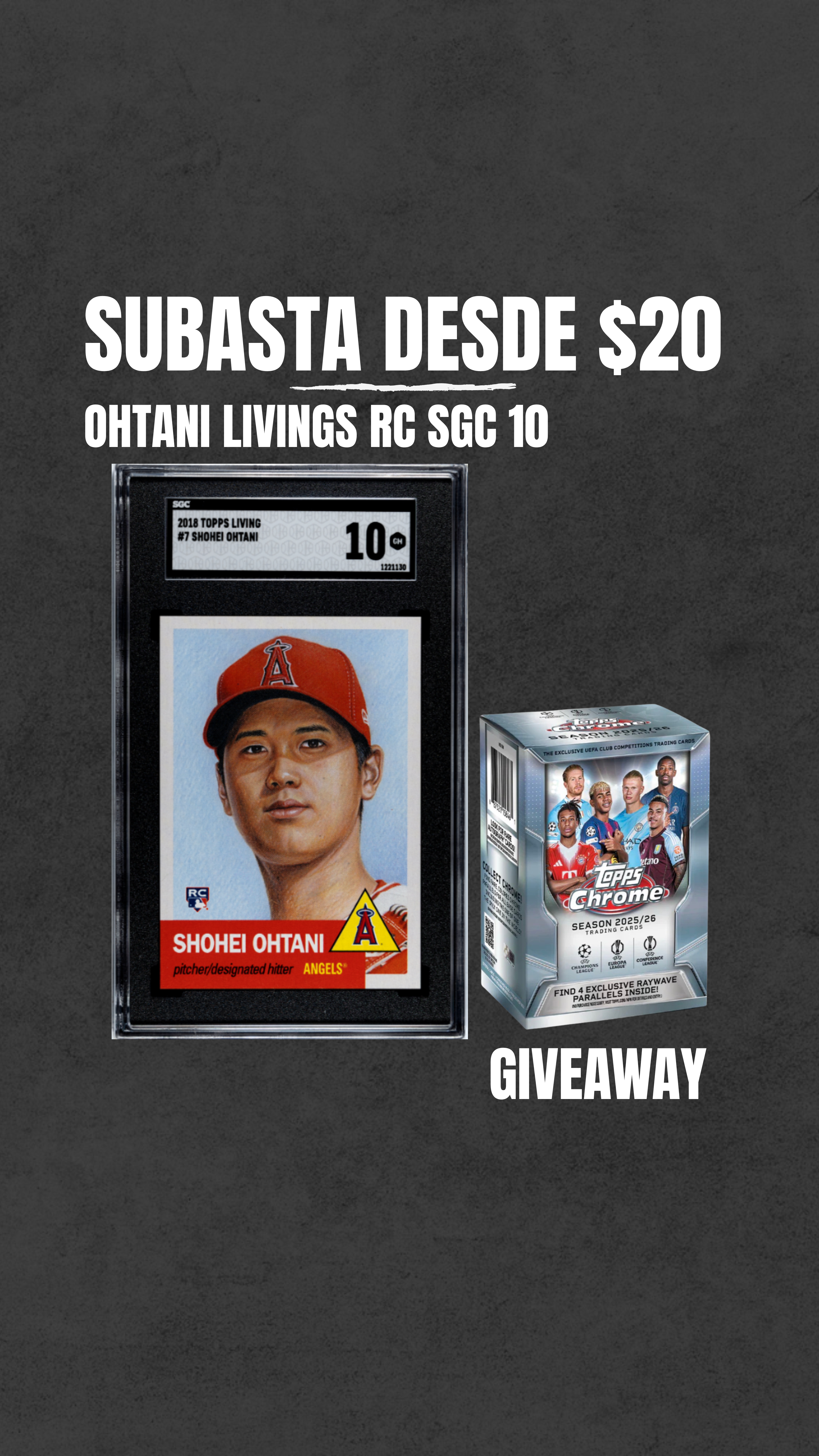 OHTANI RC DE $10K DESDE $20 MXN