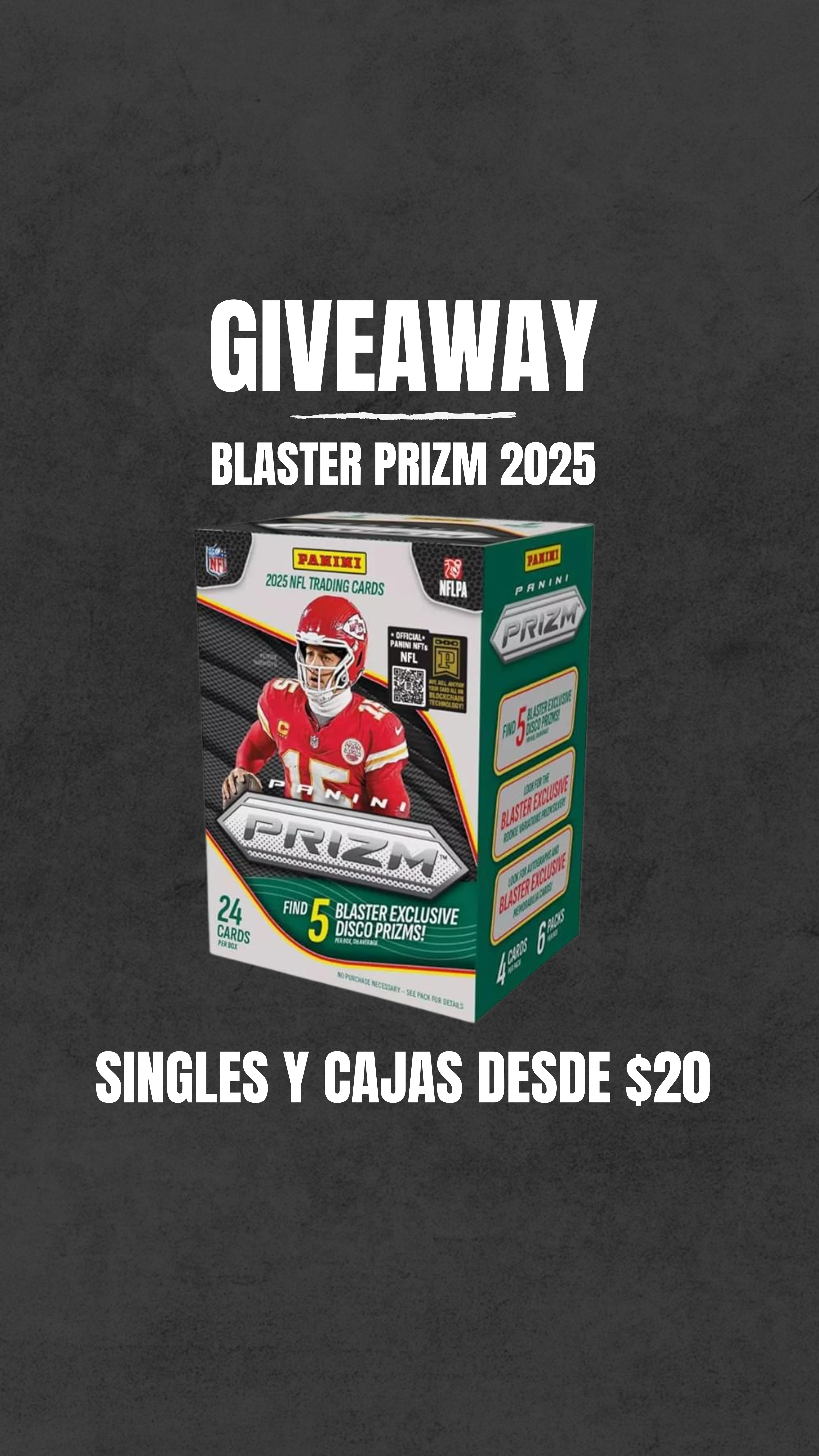 SINGLES Y CAJAS DESDE $20