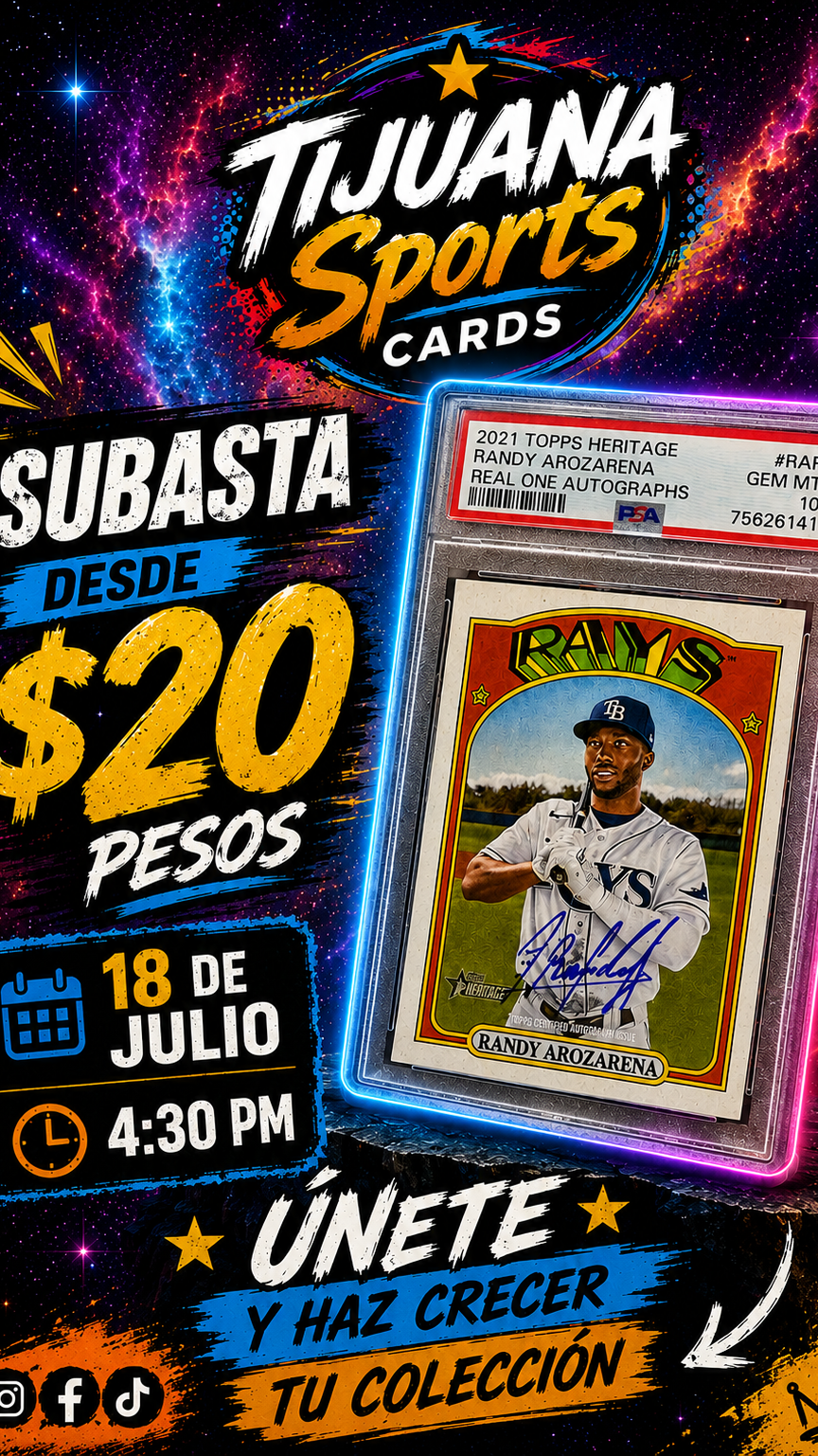 Tarjetas Deportivas⚾️🏈⚽️🏀 desde $20 pesos 🔥 Dodgers, Padres y más 📣⚾️