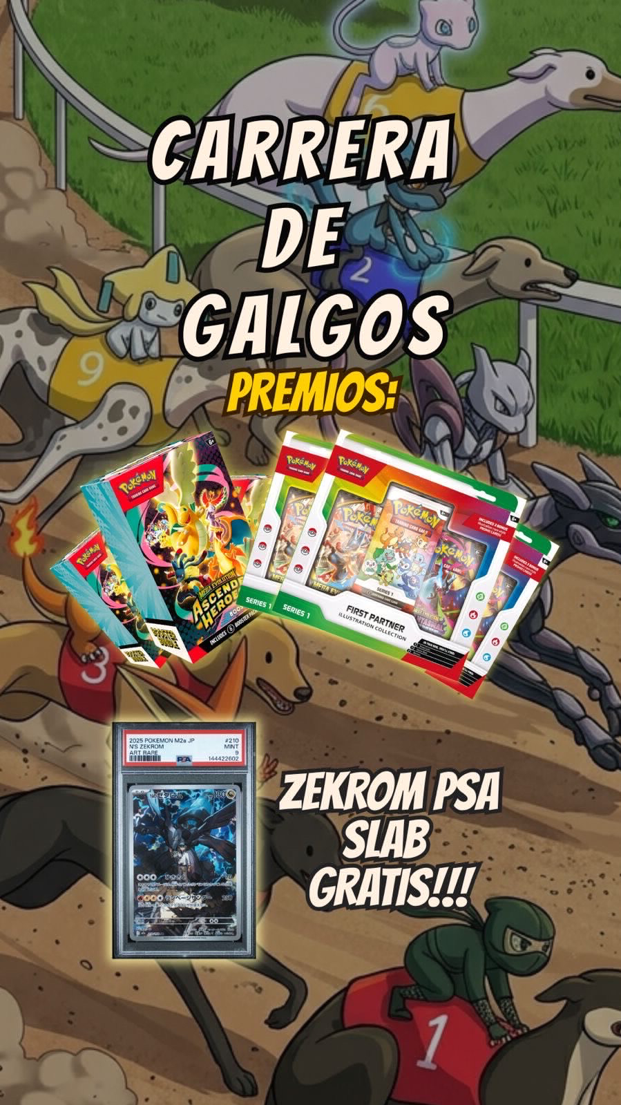 🏁CARRERA DE GALGOS FIRST PARTNER + AH BUNDLES 🏁
