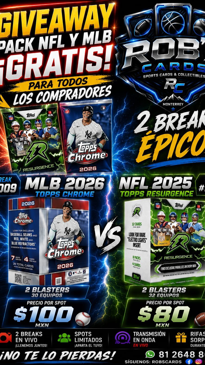 Break 008 MLB2026 NFL 2025