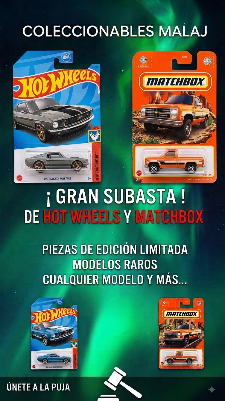 HOT WHEELS Y MATCHBOX