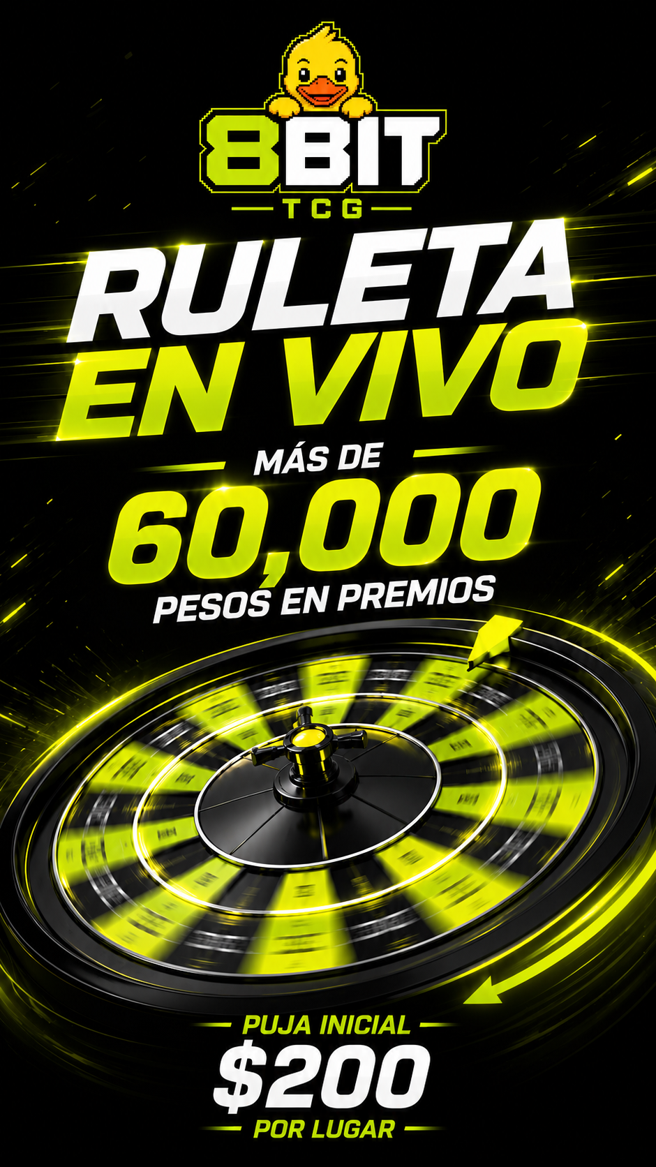 Ruleta en vivo 🔥 mas de 60k en premios 💎