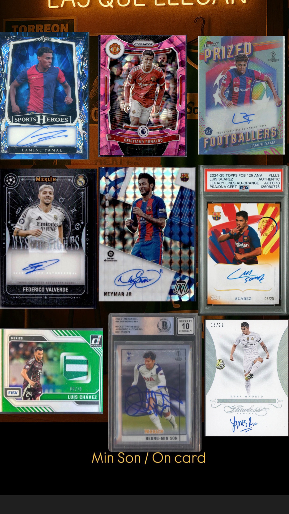 ⚽️ soccer ⚽️ singles  ⚽️ Autografos & más 